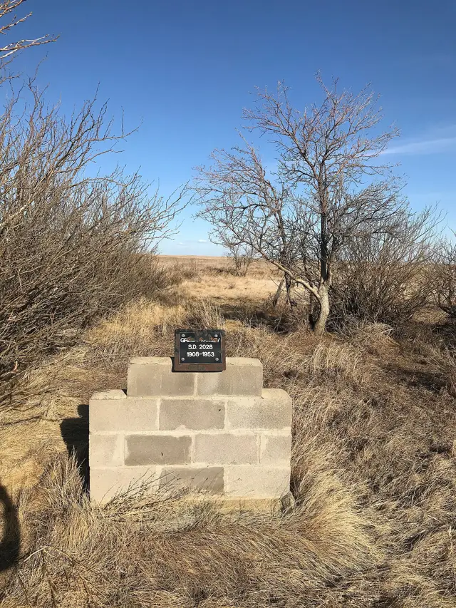 Green Valley School site marker